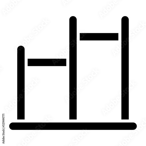 Chin Ups Line Icon