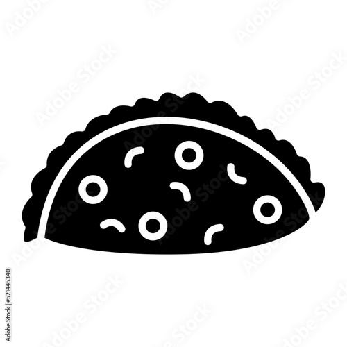 Empanada Line Icon