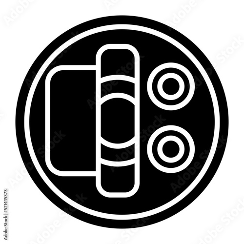 Masala Dosa Line Icon