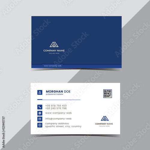 professional modern business card