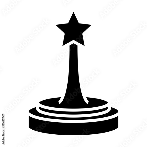 Oscar Award Line Icon