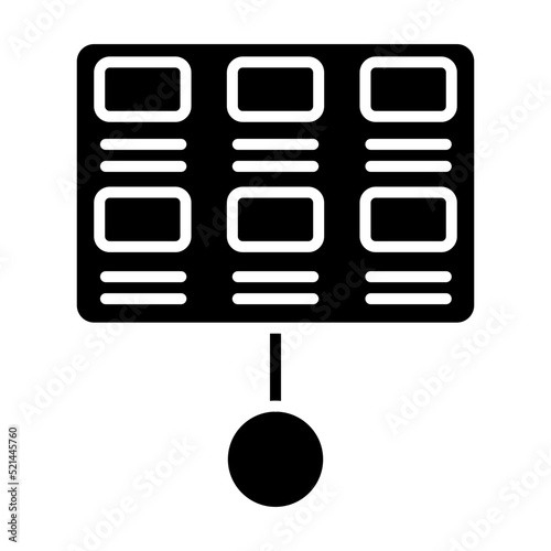Storyboard Line Icon