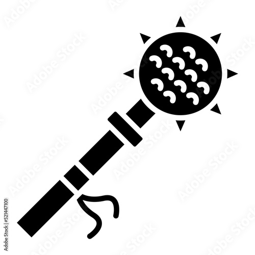 Mace Line Icon