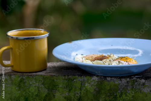 cup of tea and cookies