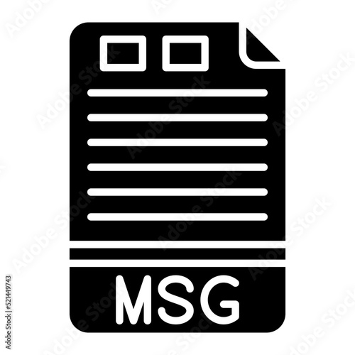 MSG Line Icon