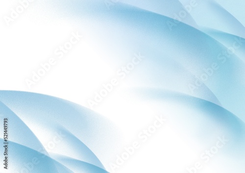 青色の和風グラデーションノイズフレーム