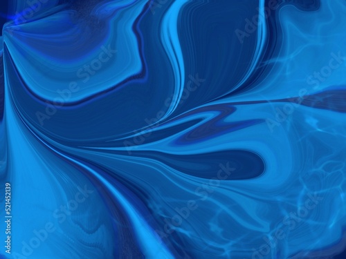 abstract blue wave background