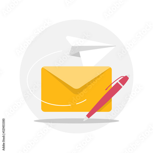 what would you ask, submit criticism and suggestions, review, type or write question button concept illustration flat design vector eps10