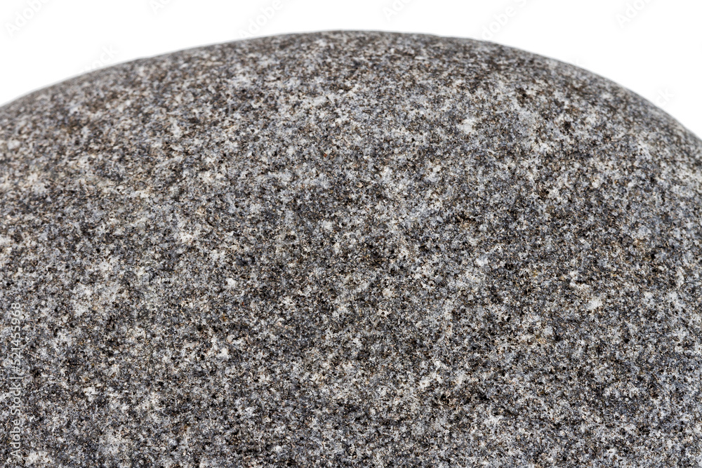 Part of a black stone Part of a black stone