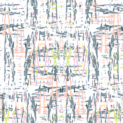 ethnic seamless pattern chevron dye tie batik