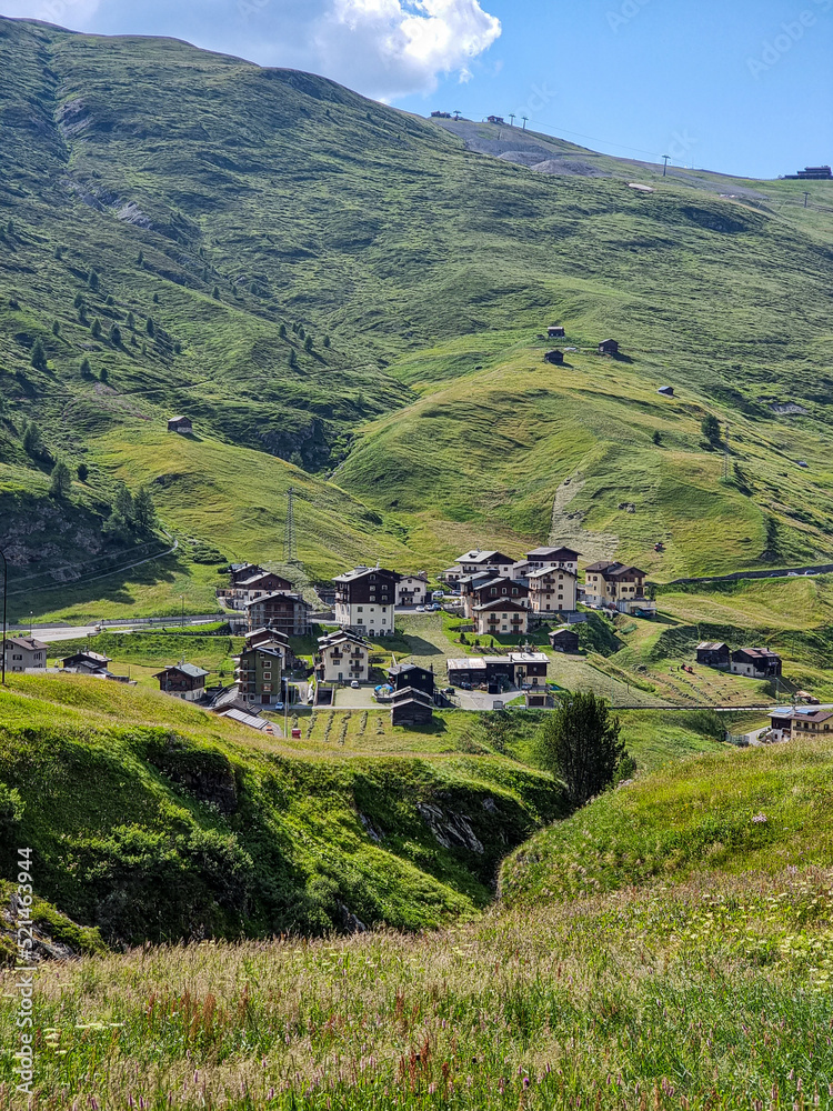 Paesaggi sul Passo dello Stelvio Paesaggi sul Passo dello Stelvio