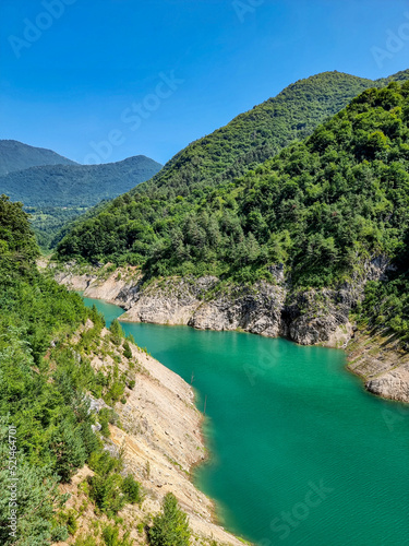 Panorami del lago di Valvestino