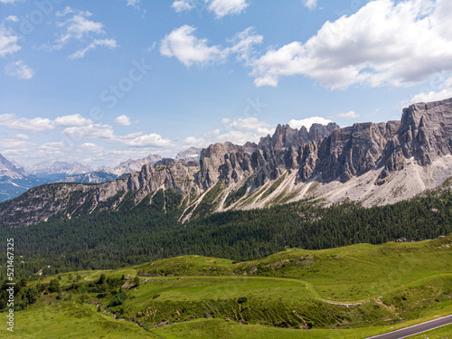 Vista delle Dolomiti Bellunesi