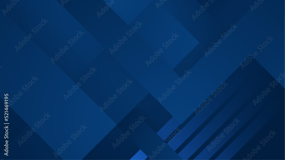 Abstract background design with blue geometric shapes. Modern dark blue background. Vector abstract graphic design banner pattern background template. Abstract background design with blue geometric shapes. Modern dark blue background. Vector abstract graphic design banner pattern background template.