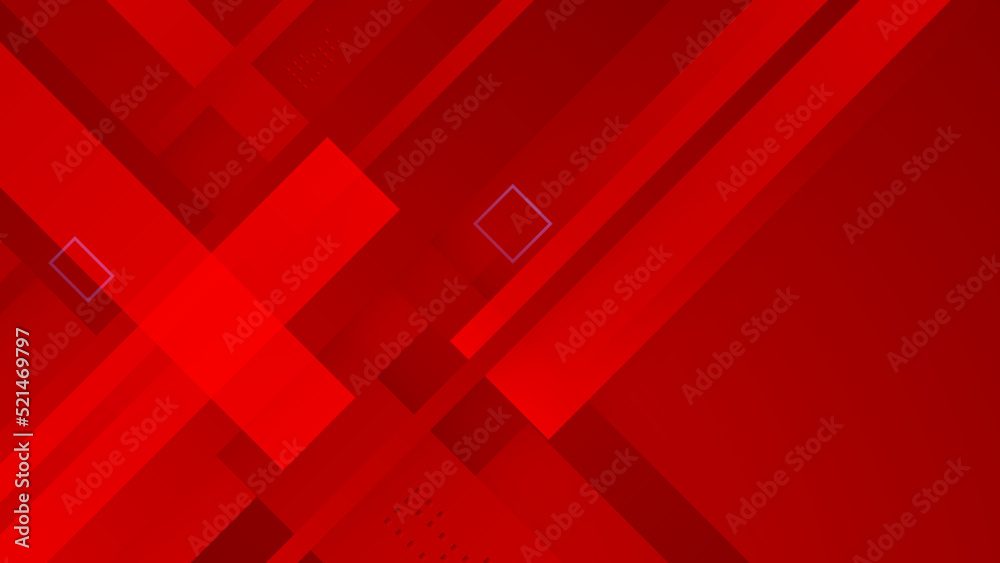 Abstract lines pattern technology on red gradients background Abstract lines pattern technology on red gradients background