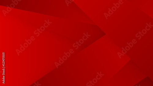 Abstract geometric red background