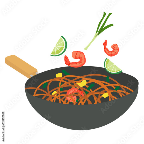 PAD THAI Sticker