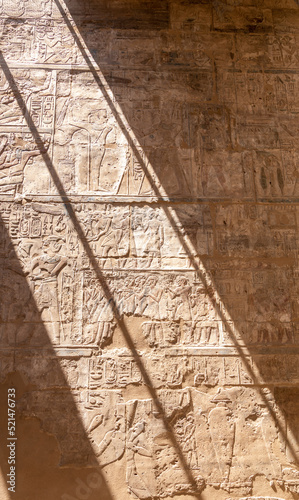Luxor Temple in Luxor, Egypt.