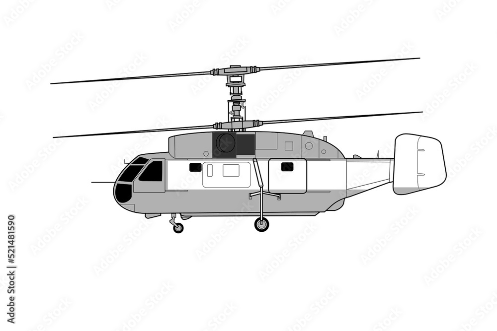 Helicóptero de dos rotores