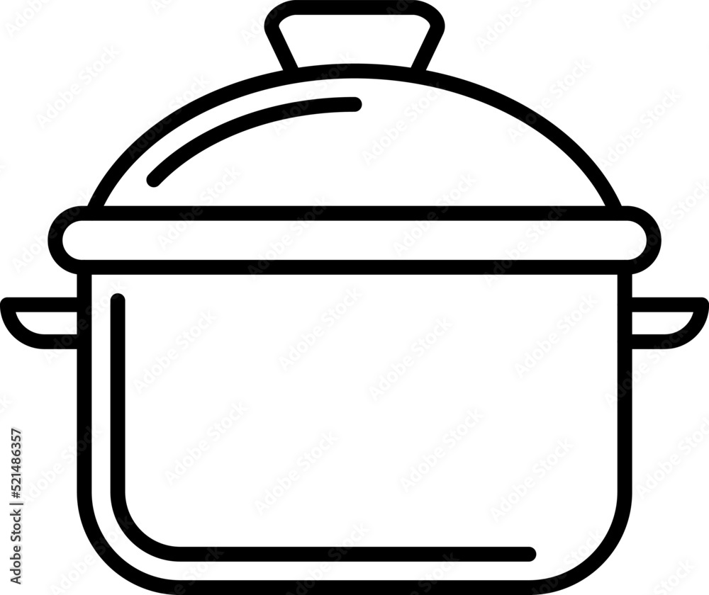 Cooking Pot Icon Cooking Pot Icon