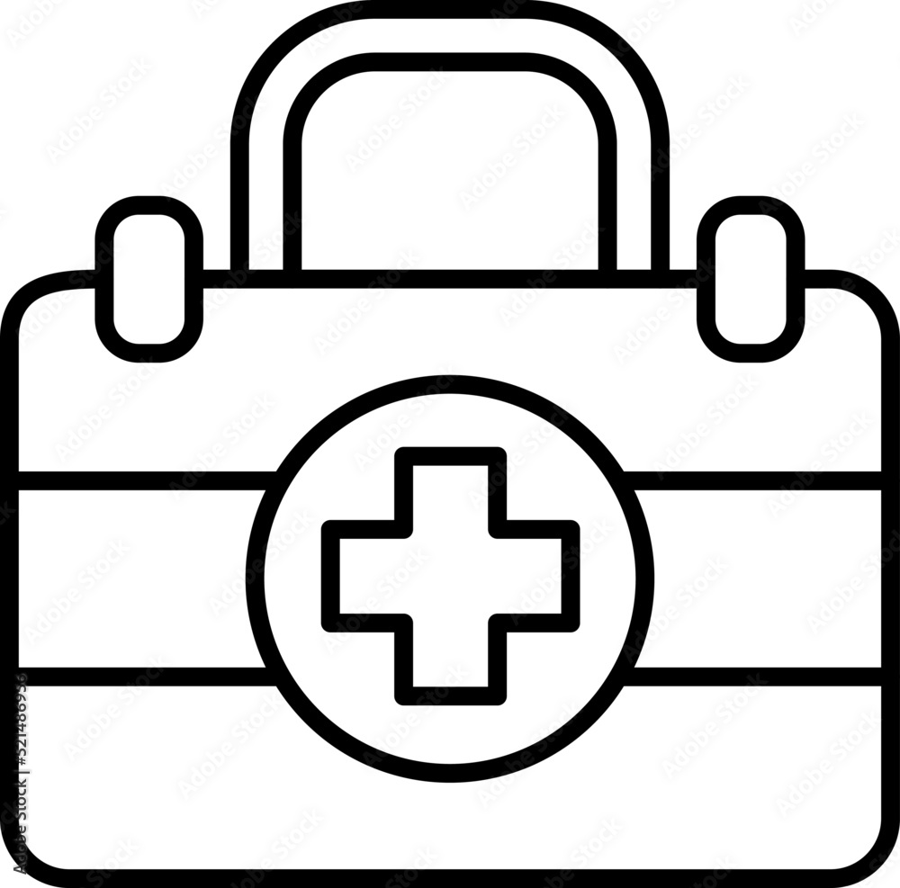 Obraz premium First Aid Kit Icon