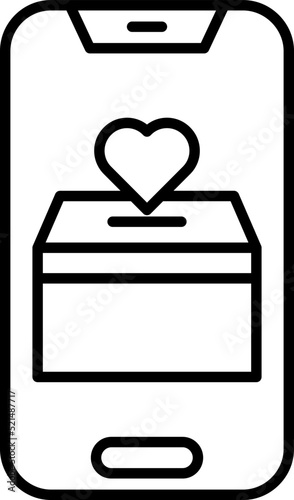 Online Donation Icon
