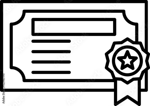 Certificate Icon