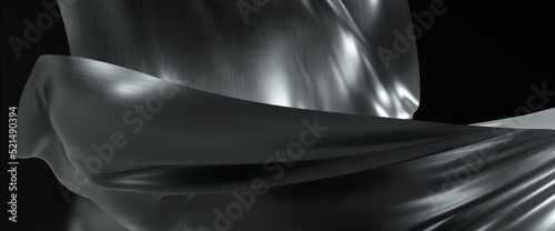 shape. Distorted low poly b...