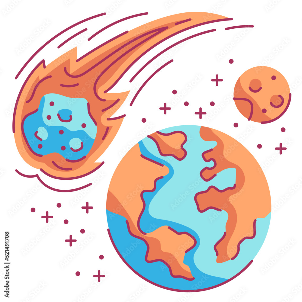 space flat icon space flat icon