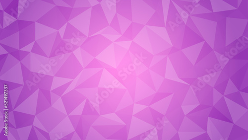 Abstract vector polygonal background. Purple gradient texture composed of triangles. Vector imitation gemstone texture