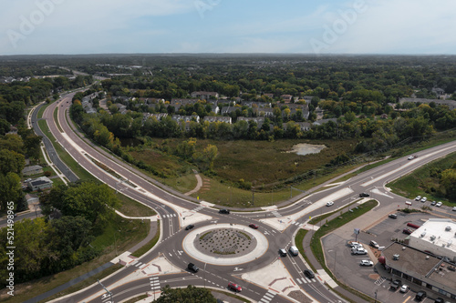Roundabout and Community Stretch to Horizon