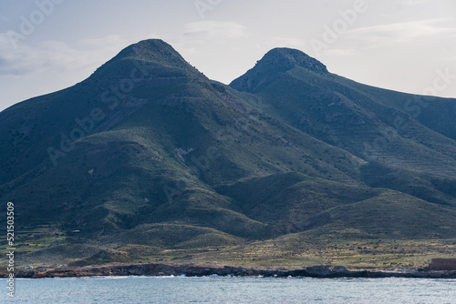 Landscape of "La Isleta del Moro" (Almería, Spain)