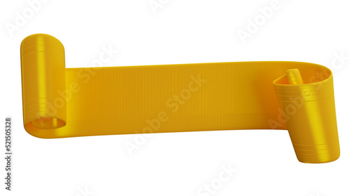 Photography Faixa 3d isolada para adicionar texto