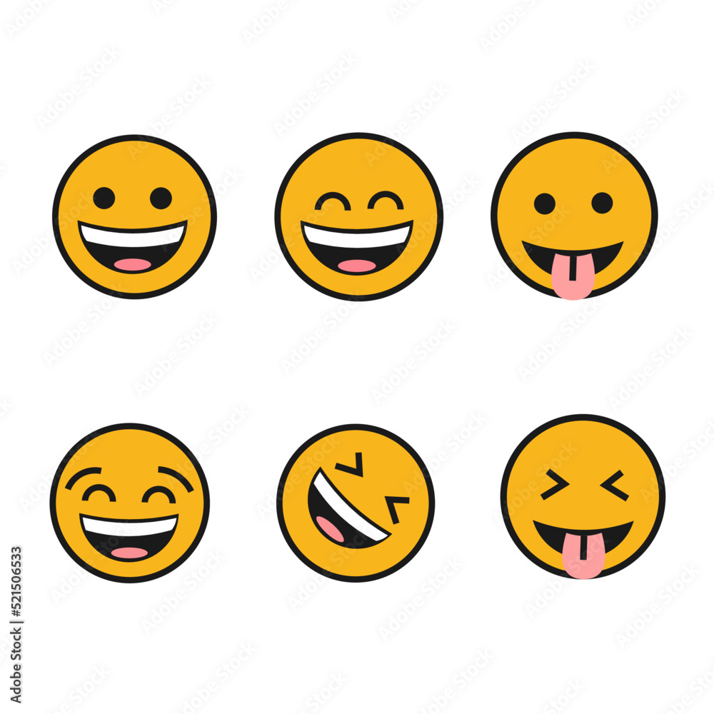 human expression icon set or symbol design human expression icon set or symbol design