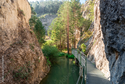 Barranco de la Hoz, in Calomarde, Aragon (Spain)