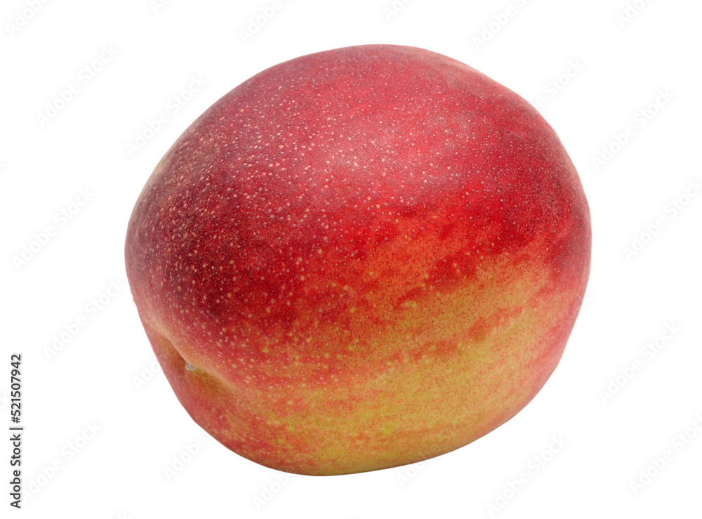 Peach isolated on white background Peach isolated on white background