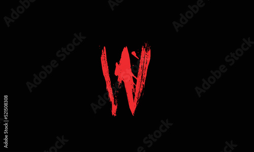 Alphabet letters Initials Monogram logo W ''PENTING'PENTING W 'W AND PENTING.