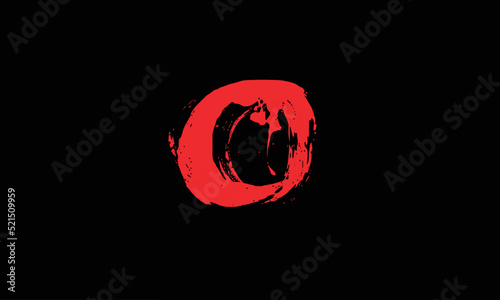 Alphabet letters Initials Monogram logo O ''PENTING'PENTING O 'O AND PENTING.