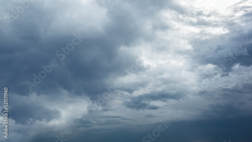 Clouds and sky,blue sky background with tiny clouds. panorama stock photo gray storm tempest thunderstorm squall
