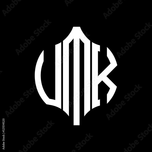 VMK letter logo. VMK best black background vector image. VMK Monogram logo design for entrepreneur and business.
 photo