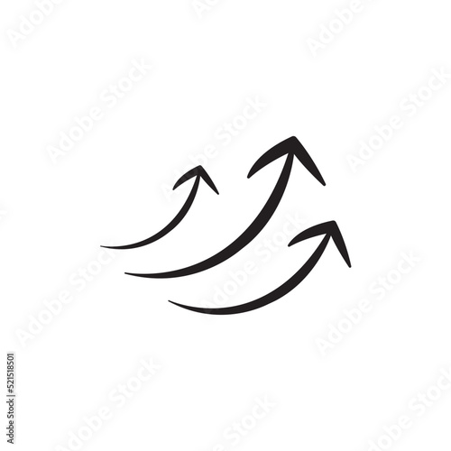 wind direction icon logo vector design template