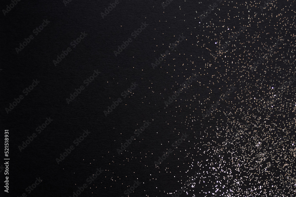 Gold and silver glitter texture christmas abstract background. 
Preparation for the congratulatory text. Happy New Year. Holiday abstract texture

