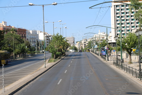 Streets and sights of Athens  Greece