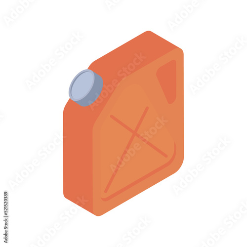isometric fuel can