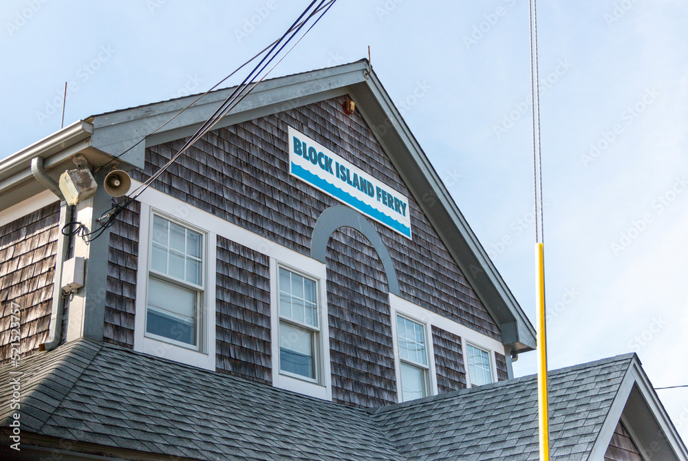 Block Island Ferry terminal building