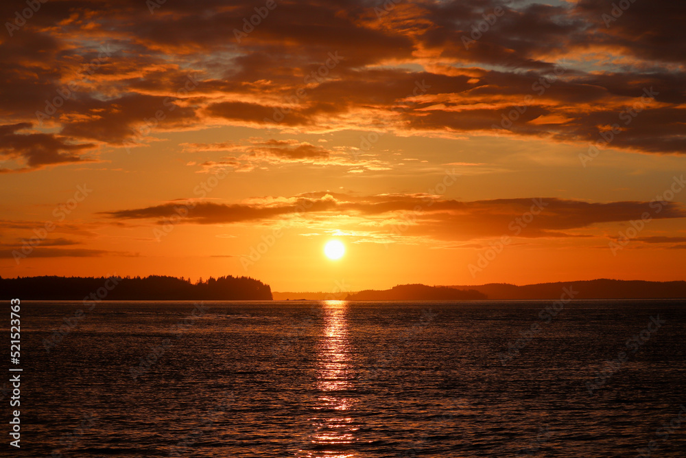 Vancouver Island West Sunset
