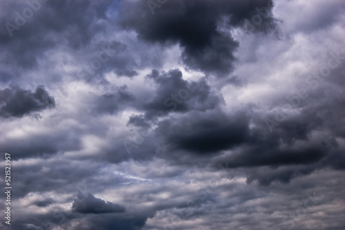 Storm clouds in summer before storm