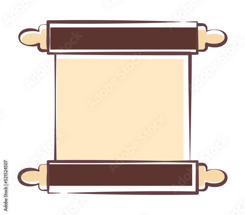 scroll parchment design