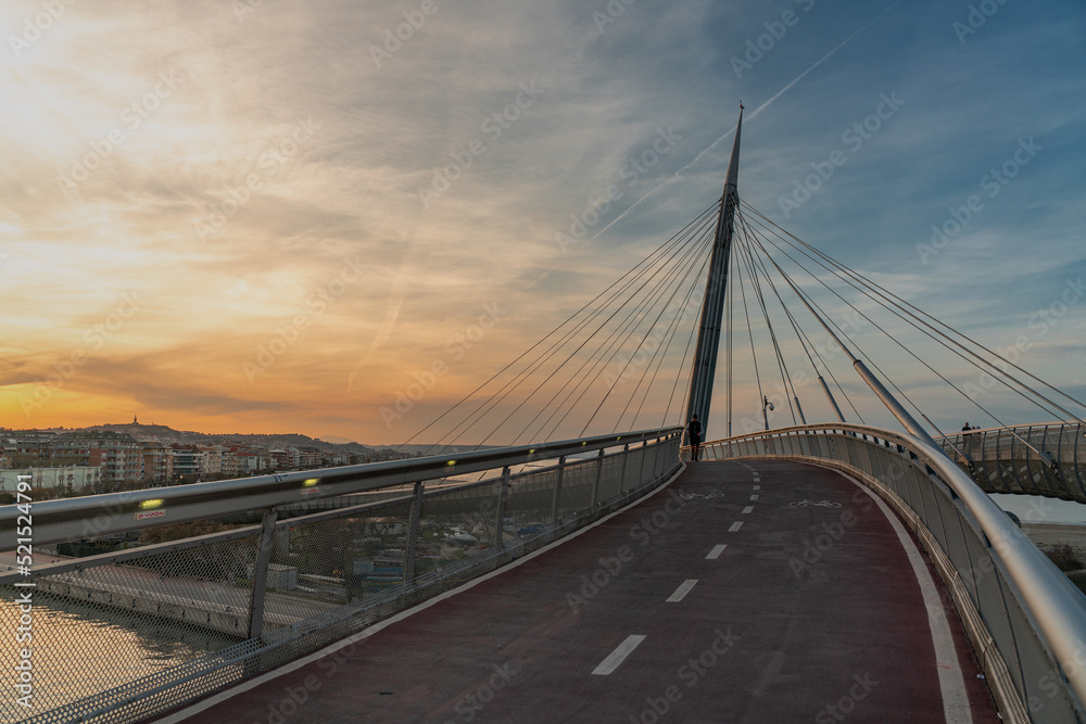 Bridge in Pescara, Abruzzo