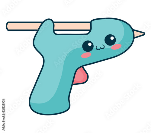 kawaii glue gun